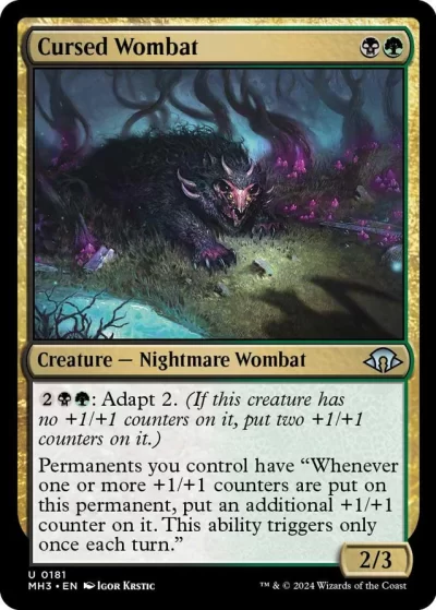 Cursed Wombat